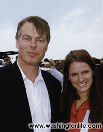 Richard Johnson and Sessa Von Richtofen at Gold Cup, 2002