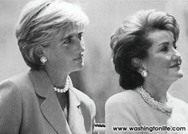 JPrincess Diana and Elizabeth Dole at a Red Cross Benefit, 1997
