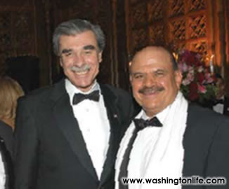 Carlos Gutierrez and Faisal Al-Mutawa