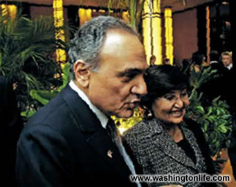 H.R.H. Prince Turki Al-Faisal and H.R.H. Princess Nouf bint Fahad