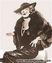 Evalyn Walsh McLean in fur, c. 1910