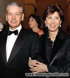 Italian Amb. Giovanni Castellaneta and Mrs. Castellaneta