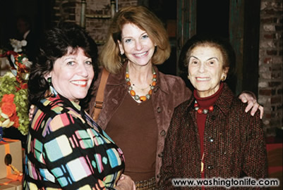 Carol Schwartz, Judy Bachrach and Ruth Bachrach