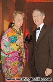 Ann Geracimos and British Amb. Sir David Manning
