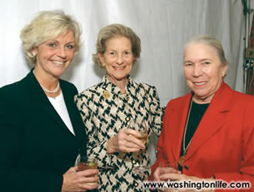 Margot Wilson, Ginny Chew and Beth Wainwright
