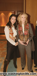 Sandie Knollenberg and Janet Blanchard