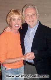 Kathy Kemper and Wolf Blitzer at the Kemper /Valentine Home