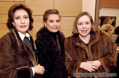 Jaleh Fariborz, Sheila Saleh, and Gilan Toca Corn