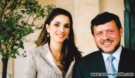 King Abdullah bin Al-Hussein and Queen Rania