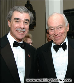 Secretary Carlos Gutierrez and Leonard Lauder