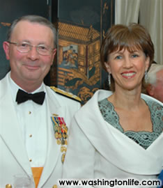 Admiral Edmund Giambastiani and Sheila Casey