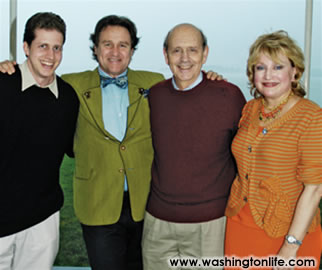 Michael Breyer, Arturo Brillembourg, Justice Stephen Breyer and Hilda Brillembourg