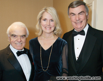 Valenti, Jan Smith and Sam Donaldson