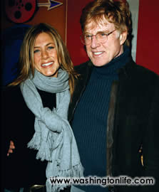 Robert Redford and Jennifer Aniston