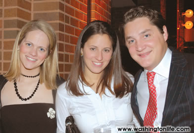 Katie Downs, Claire Rosebush and Peter Oppenheim