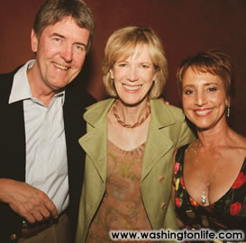 Tom Gage, Susan Gage, and Bonnie Feld; photo by Jonathan Levine