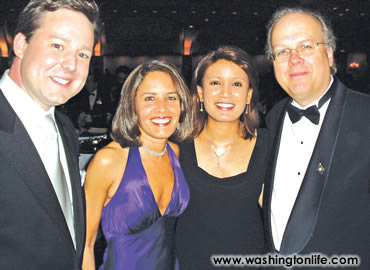Ed Henry, Suzanne Malveaux, Elaine Quijano and Karl Rove