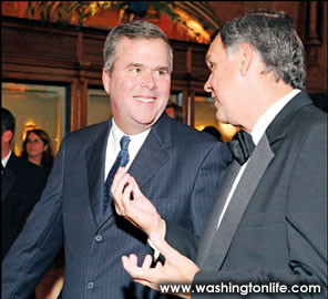 Gov. Jeb Bush and Sen. Mel Martinez