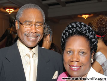 Ed Lewis and Rep. Sheila Jackson Lee