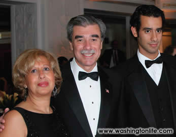 Edilia Gutierrez, Commerce Secretary Carlos Gutierrez & son Carlos JR.