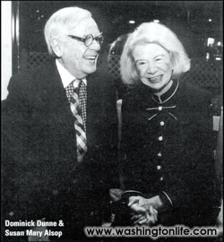 Dominick Dunne and Susan Mary Alsop