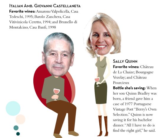 Amb. Giovanni Castellaneta and Sally Quinn