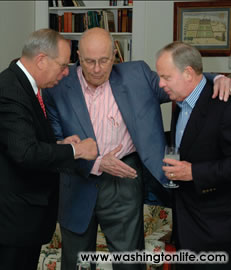 The late Phil Merrill, Rep. John Dingell and Mac McLarty