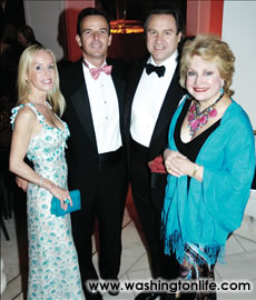 Cindy and Evan Jones with Arturo and Hilda Brillembourg