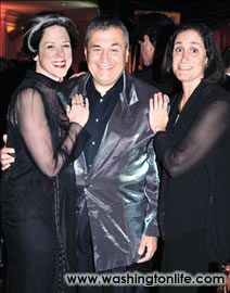 Heather and Tony Podesta and Susan Fisher Sterling