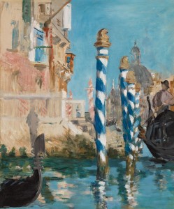 Édouard Manet - "Views in Venice - The Grand Canal"
