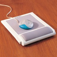 The massaging mouse pad