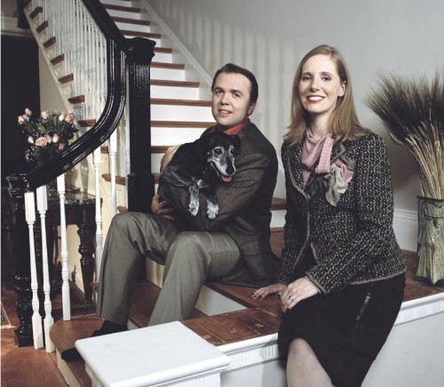 Jeffrey and Juleanna Weiss with Gunner