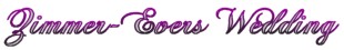 Zimmer-Evers Wedding