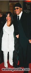 Simone Smith with husband L.L. Cool J Washington Life Magazine