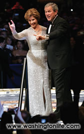 GEORGE AND LAURA BUSH