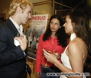 ALESSANDRO NIVOLO, GARANCE FRANKE-RUTA AND ANNETTE LARKIN