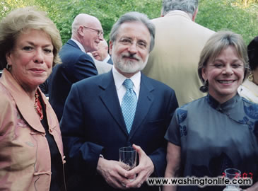 ANNA MARIA VIA, BRAZILIAN AMB. ROBERTO ABDENUR AND MARIA ABDENUR