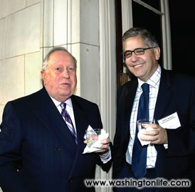 Henry Berlin and Bolivian Amb. Jaime Aparicio