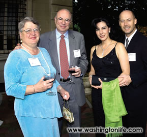 Carol and H. James Baum, Rep. Jerry Weller and Zury Weller