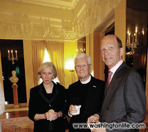 Mary Garner, Rev. Sanford Garner and John Irelan