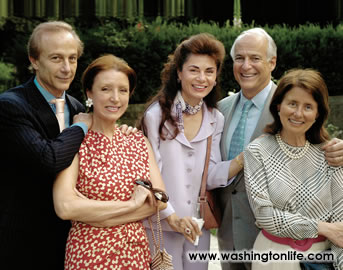 Maximo Flugelman, Aniko Gaal Schott, Sedi Flugelman and Robert and Jamie Craft