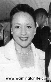Shelia Johnson at the Kennedy Center, 1999