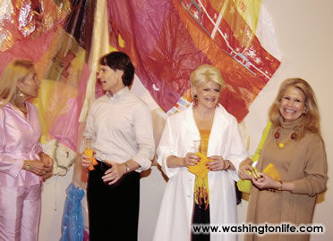 Susan Smith, Tom Pheasant, Deborah Gore Dean and Barbara Hawthorn