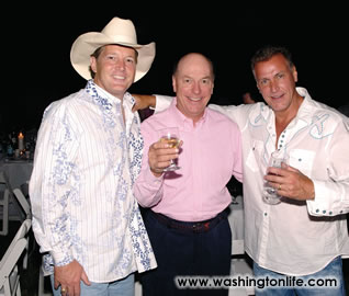 Charlie Hanley, Carter Baron and Randy Bapst