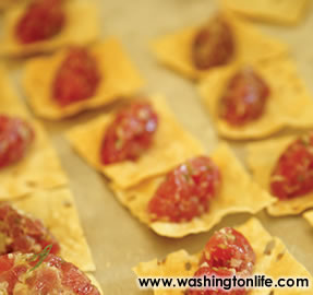 Hors d&rsquo;oeuvres from IndeBleu