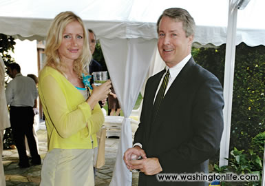 Lisa Svensson and Lee Johnson