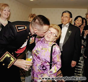 Gen. Peter Pace and Dr. Ruth Westheimer