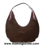 GUCCI SUEDE HOBO BAG