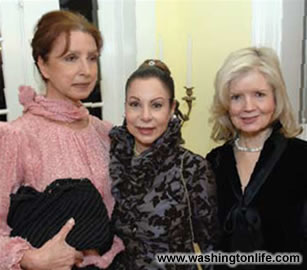 Aniko Gaal Schott, Carmen Petrowitz and Tandy Dicker son