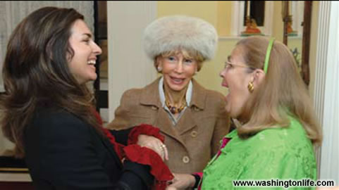 Pamela Aparicio, Ina Ginsburg and Esther Coopersmith